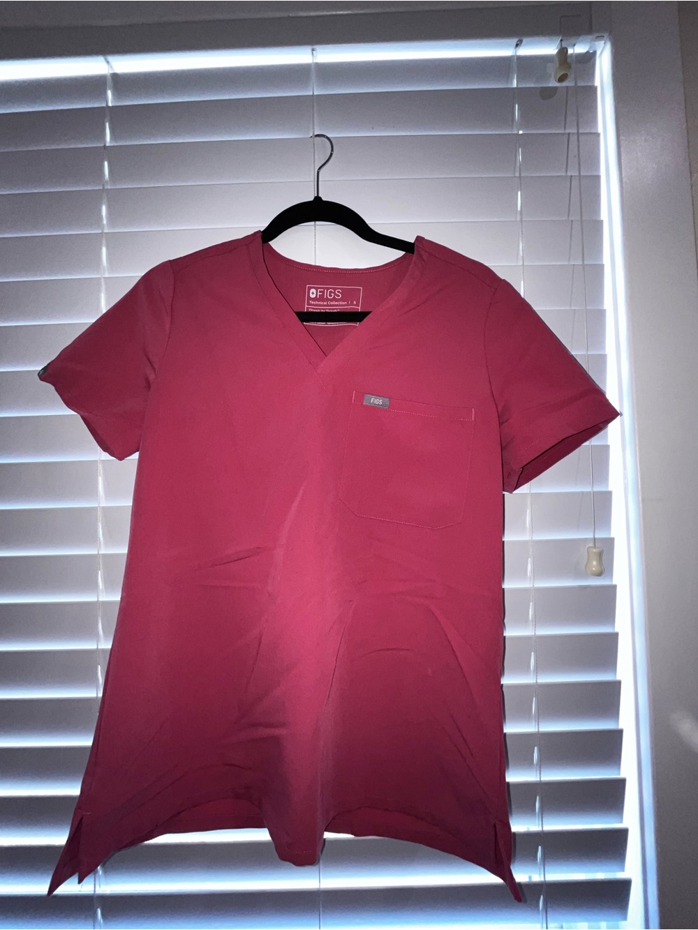 FIGS Quartz Breast Cancer Awareness top in small and large Zamora joggers tall